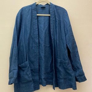 PureJill Linen Coat